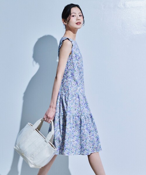 TOCCA（トッカ） トートバッグ GATHER TULLE TOTE キャンバストート
