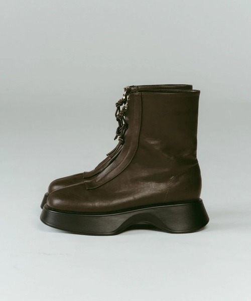 【Knuth Marf】skinny platform boots Knuth Marf - skinny platform boots / スキニー プラットフォーム