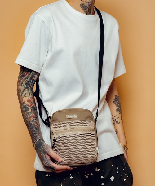 Subciety（サブサエティ） ショルダーバッグ Mesh pocket mini