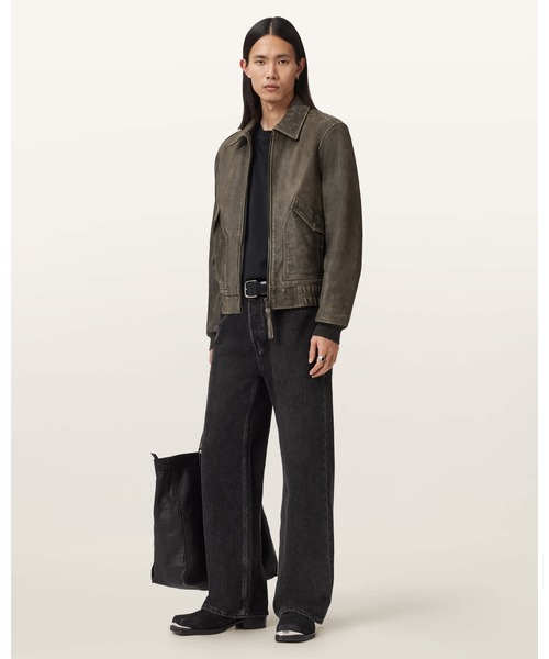 コート ジャケット MARLAND AVIATOR LEATHER JACKET | MARLAND アビエーター レザー ジャケット メンズの画像