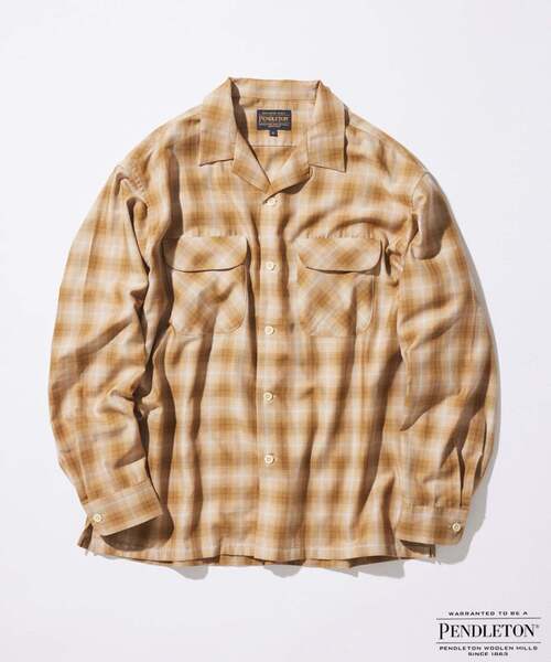 PENDLETON（ペンドルトン） シャツ 別注 オープンカラーシャツ メンズ