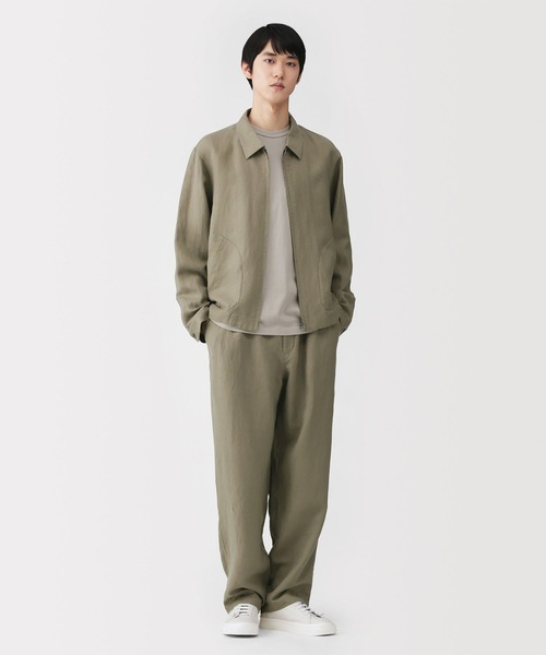 MUJI Labo パンツ 「MUJI Labo」 紳士 リネンリヨセルイージーパンツ