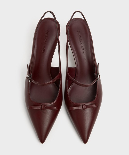 CHARLES ＆ KEITH（チャールズ&キース） パンプス Sonali ソナリ ボウ