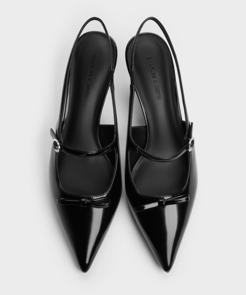 CHARLES ＆ KEITH（チャールズ&キース） パンプス Sonali ソナリ ボウ