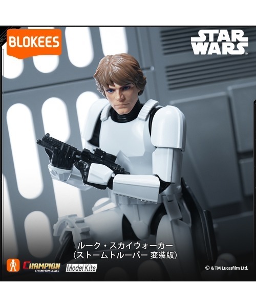 おもちゃ BLOKEES スターウォーズ ルーク・スカイウォーカー ストーム