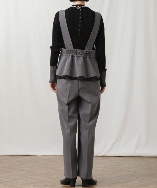 「Gready Brilliant」 「AuieF」パンツ 38 チャコールグレー レディース_画像2