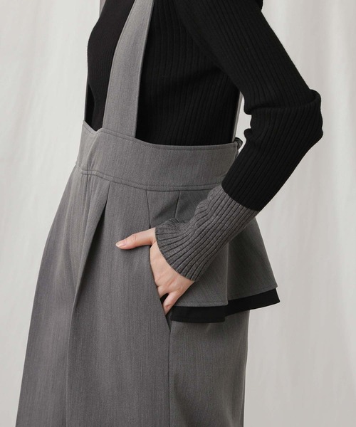 「Gready Brilliant」 「AuieF」パンツ 38 チャコールグレー レディース_画像4