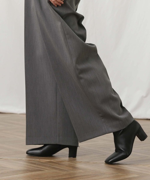「Gready Brilliant」 「AuieF」パンツ 38 チャコールグレー レディース_画像5