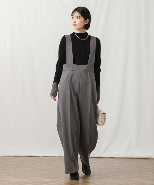 「Gready Brilliant」 「AuieF」パンツ 38 チャコールグレー レディース_画像7
