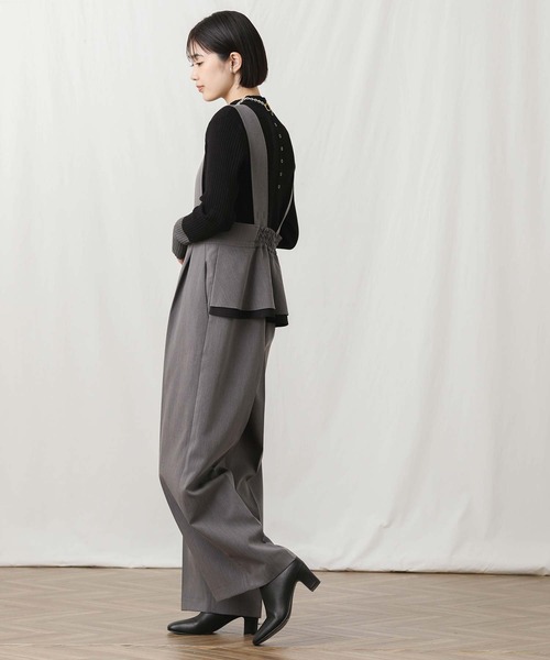 「Gready Brilliant」 「AuieF」パンツ 38 チャコールグレー レディース_画像8