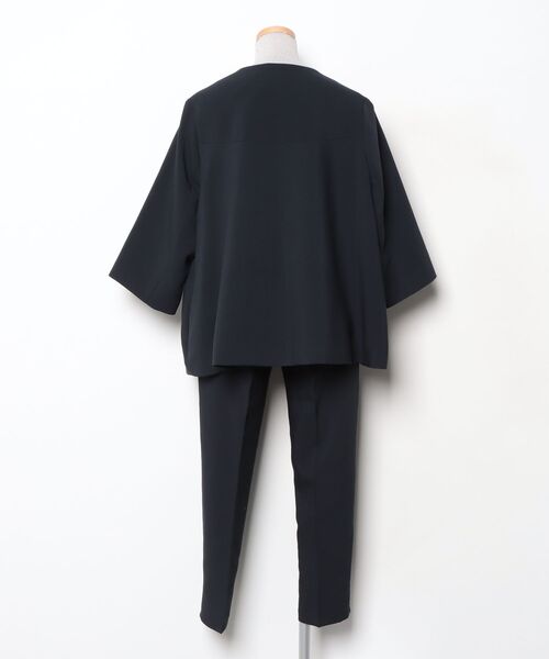 「Ehre style」 セットアップ S ネイビー レディースの画像