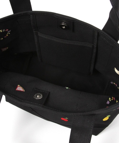 BAYFLOW（ベイフロー） トートバッグ 「A4サイズ収納可」フルーツ刺繍