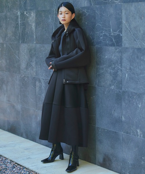 「RUIRUE BOUTIQUE」 スカート M ネイビー レディース_画像6