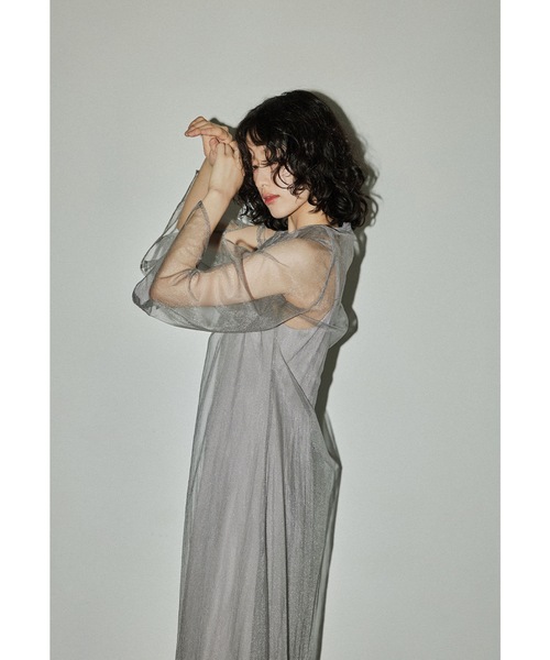 niana コンビワンピース niana（ニアナ） コンビワンピース M グレー レディース : ZOZOTOWN