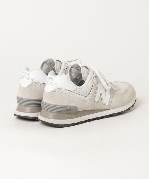 「New Balance」 ローカットスニーカー 24.5cm オフホワイト メンズ_1
