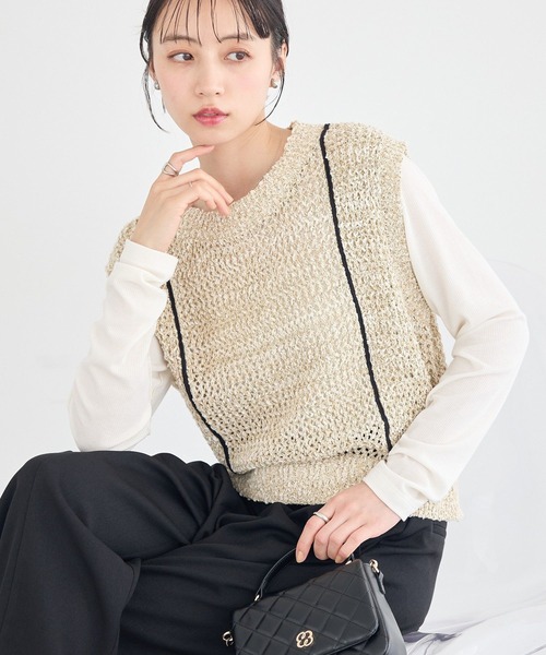 earth music&ecology（アース ミュージック＆エコロジー） ベスト ジレ 