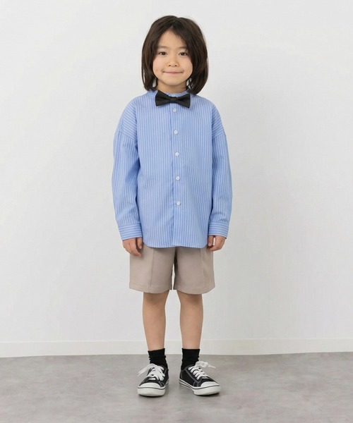 「chil2」 「KIDS」長袖シャツ 160cm サックスブルー キッズ_画像9