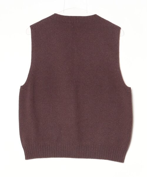 「Morris & Sons」 ノースリーブニット 38 ブラウン レディース_画像2