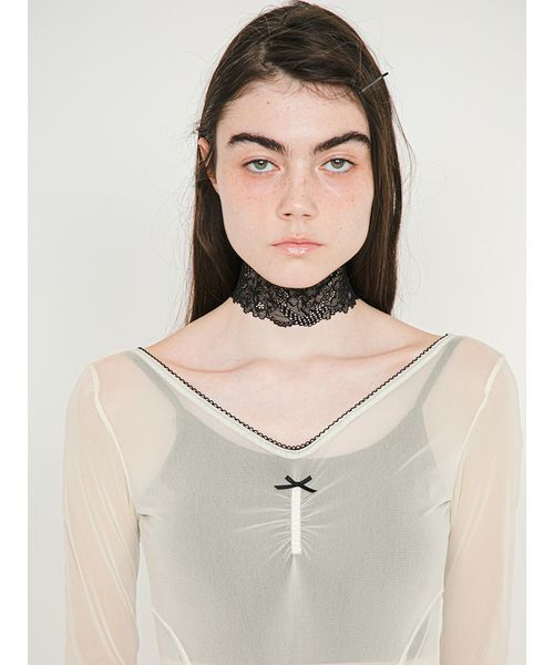 SORIN（ソリン） tシャツ Lace Choker Bodysuit/レースチョーカー