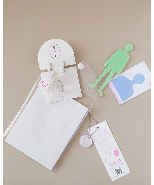 イヤリング 「推しに愛されるアクセサリー」ゆらゆらすずらんの上品イヤリング（シルバー/サージカルステンレス）(MA) メンズ レディース_11