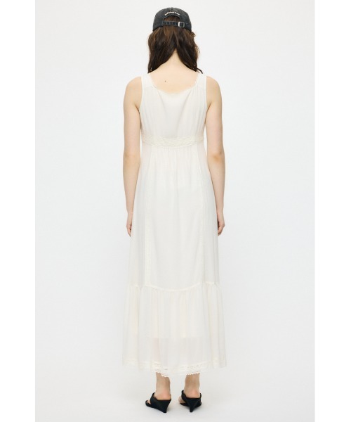 MOUSSY（マウジー） ワンピース PIN TUCK CHIFFON マキシドレス