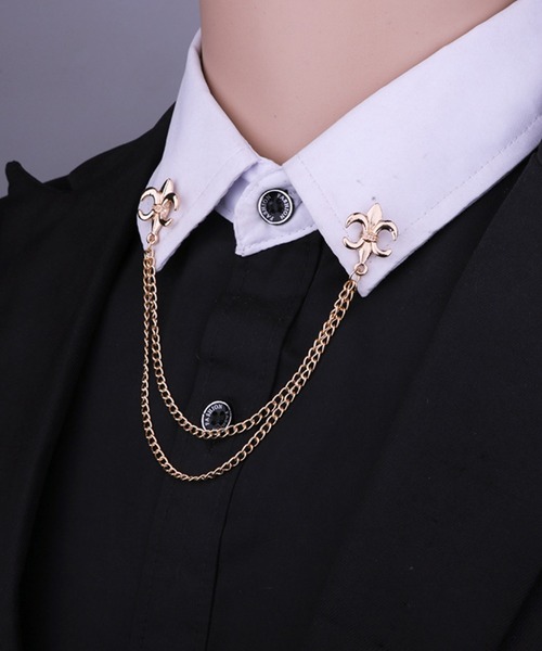 CERCA ブローチ 「Bls」「ZA」「Bling Leads」襟ブローチ マルチ