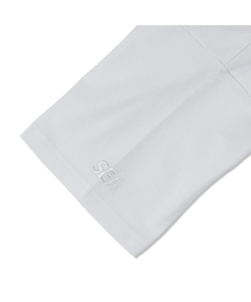 「WIND AND SEA」 半袖Tシャツ S ホワイト メンズ_画像5