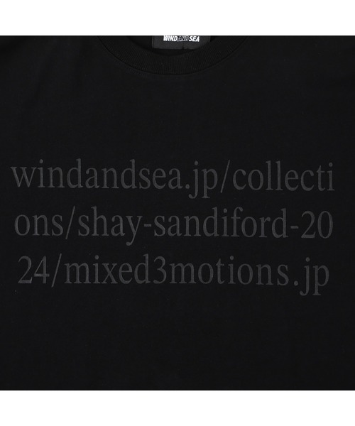「WIND AND SEA」 半袖Tシャツ S ホワイト メンズ_画像8