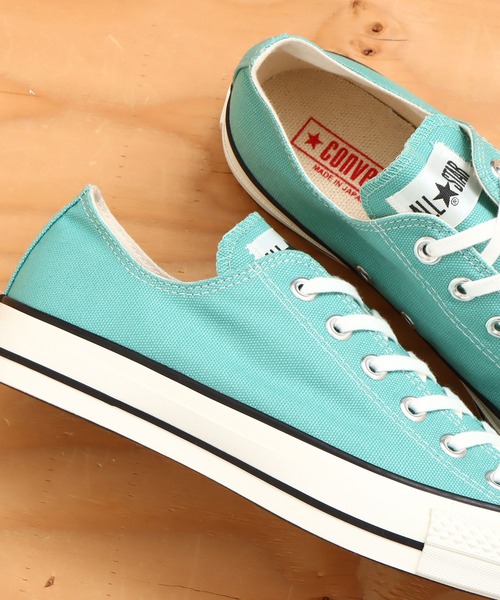 「CONVERSE」 ローカットスニーカー 23.0cm グリーン メンズ_画像4