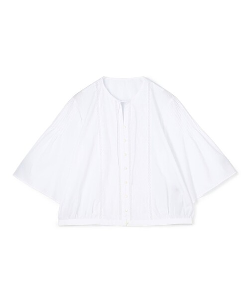 TOMORROWLAND collection コットンコンビネーションブラウス TOMORROWLAND collection ブラウス シャツ コットンコンビネーション