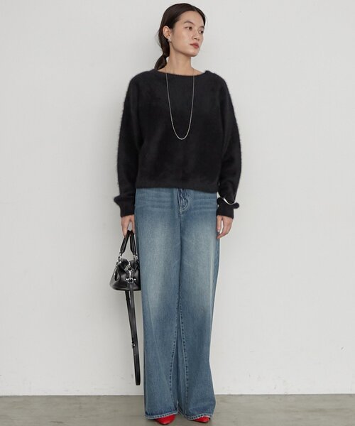 Loungedress（ラウンジドレス） ニット セーター 「前後着用可」FUR