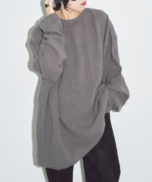 CITYSHOP（シティショップ） リネンシャツ ブラウス シャツ ASA/C BIO