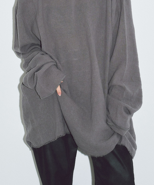 CITYSHOP（シティショップ） リネンシャツ ブラウス シャツ ASA/C BIO