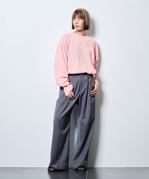CITYSHOP（シティショップ） リネンシャツ ブラウス シャツ ASA/C BIO