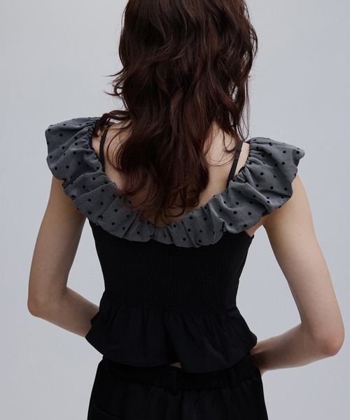 Ameri（アメリ） tシャツ OFF SHOULDER COMPACT PUFF TOP レディース