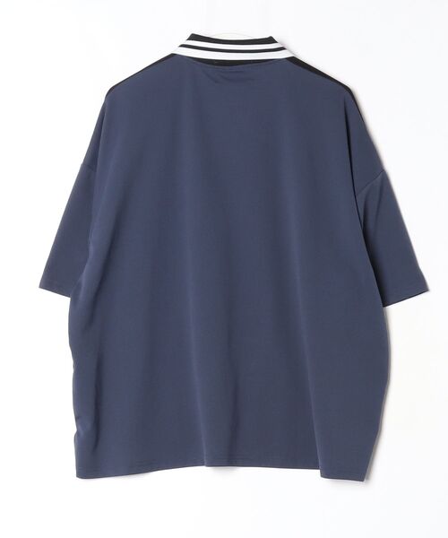 「AIVER」 半袖ポロシャツ MEDIUM ブラック レディース_画像2