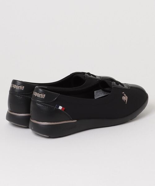 「le coq sportif」 シューズ 24.5cm ホワイト×ネイビー レディース_画像4