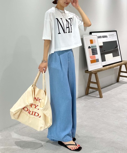 「DOUX ARCHIVES」 デニムパンツ FREE サックスブルー レディース_画像8