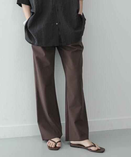 URBAN RESEARCH Sonny Label パンツ 接触冷感ポンチイージーフレア