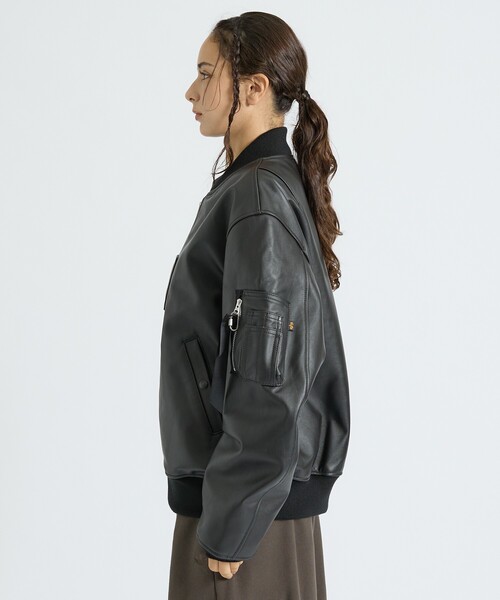 Alpha Industries（アルファ・インダストリーズ） 革ジャン ライダース