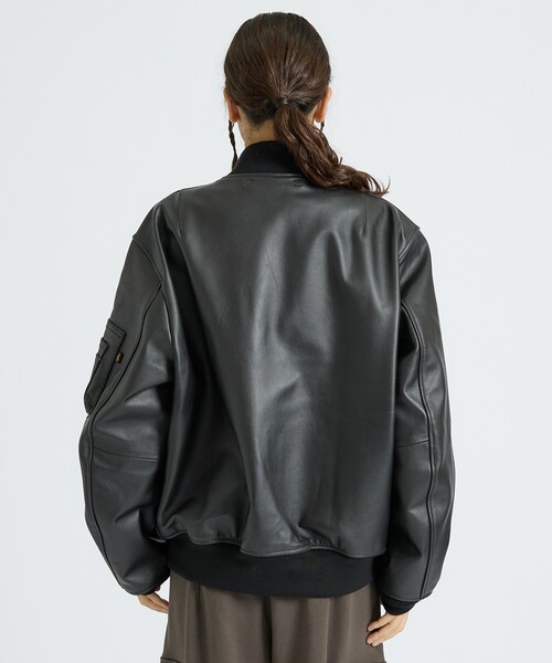 Alpha Industries（アルファ・インダストリーズ） 革ジャン ライダース