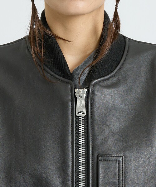 Alpha Industries（アルファ・インダストリーズ） 革ジャン ライダース