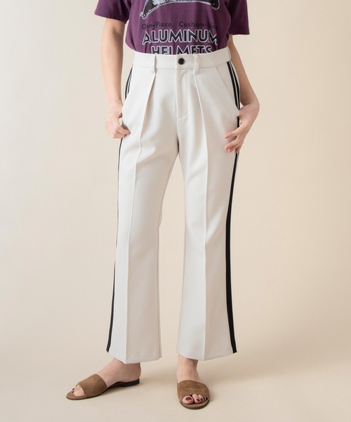 定番大特価 パンツ ZOZOTOWN PayPayモール店 - 通販 - PayPayモール La SRIC / アンクル丈フレアラインパンツ 人気SALE限定SALE