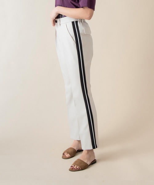 定番大特価 パンツ ZOZOTOWN PayPayモール店 - 通販 - PayPayモール La SRIC / アンクル丈フレアラインパンツ 人気SALE限定SALE
