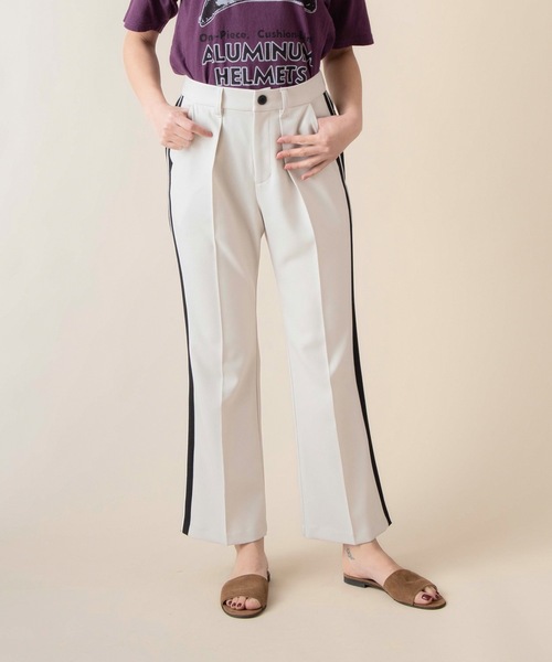 定番大特価 パンツ ZOZOTOWN PayPayモール店 - 通販 - PayPayモール La SRIC / アンクル丈フレアラインパンツ 人気SALE限定SALE