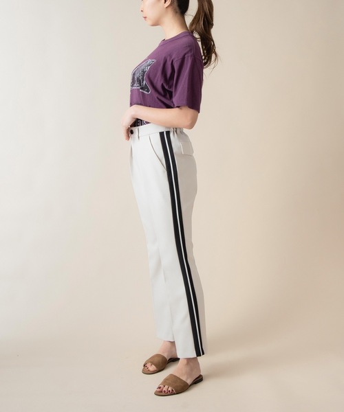 定番大特価 パンツ ZOZOTOWN PayPayモール店 - 通販 - PayPayモール La SRIC / アンクル丈フレアラインパンツ 人気SALE限定SALE