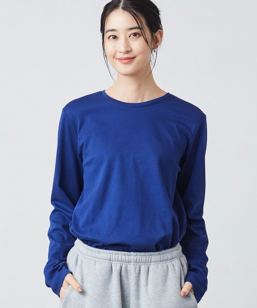 tシャツ エル・エル・ビーン・ティ、長袖　クルーネック 米国フィット・レギュラー レディース L.L.Bean tシャツ エル・エル・ビーン・ティ、長袖 クルーネック