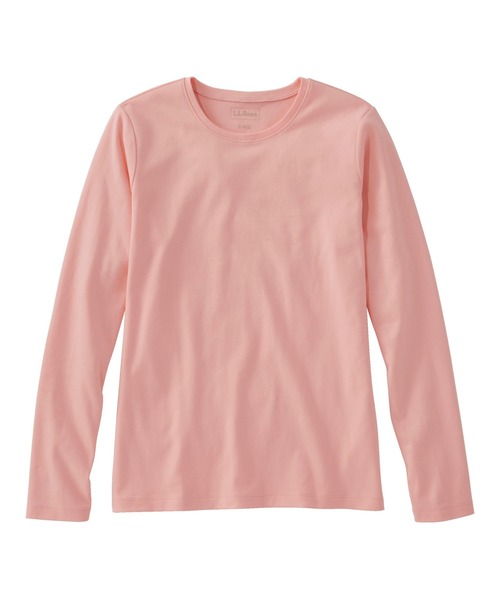 tシャツ エル・エル・ビーン・ティ、長袖　クルーネック 米国フィット・レギュラー レディース L.L.Bean tシャツ エル・エル・ビーン・ティ、長袖 クルーネック