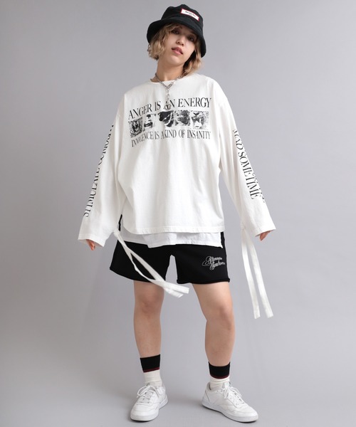 tシャツ M2036 ANGERフォトリボンロンT レディース RNA tシャツ M2036 ANGERフォトリボンロンT レディース
