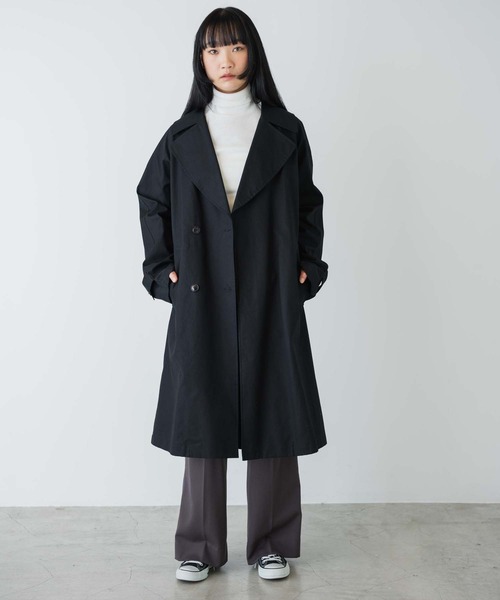 wirrow ウィロー ダブルブレステッドコート wirrow ダブルブレステッドコート